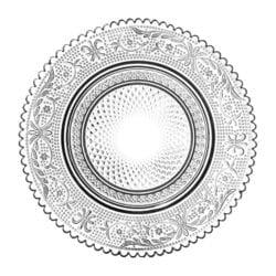 Piatto da pane Trasparente – Classic