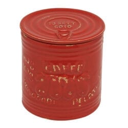 Barattolo per Caffé in ceramica – Rosso