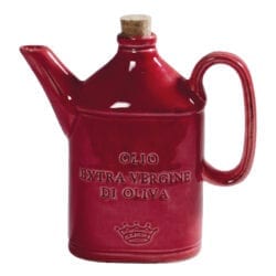 Ampolla per Olio in ceramica – Rosso