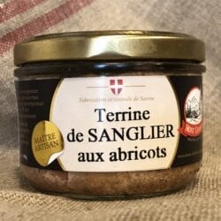 Terrine de Sanglier aux Abricots – 190gr