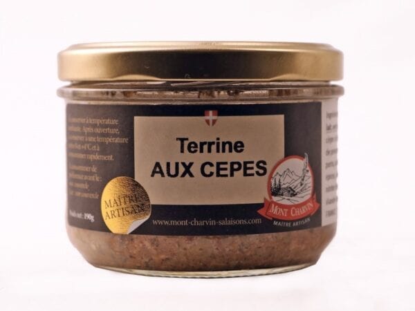 Terrine aux Cepes (funghi porcini) – 190gr