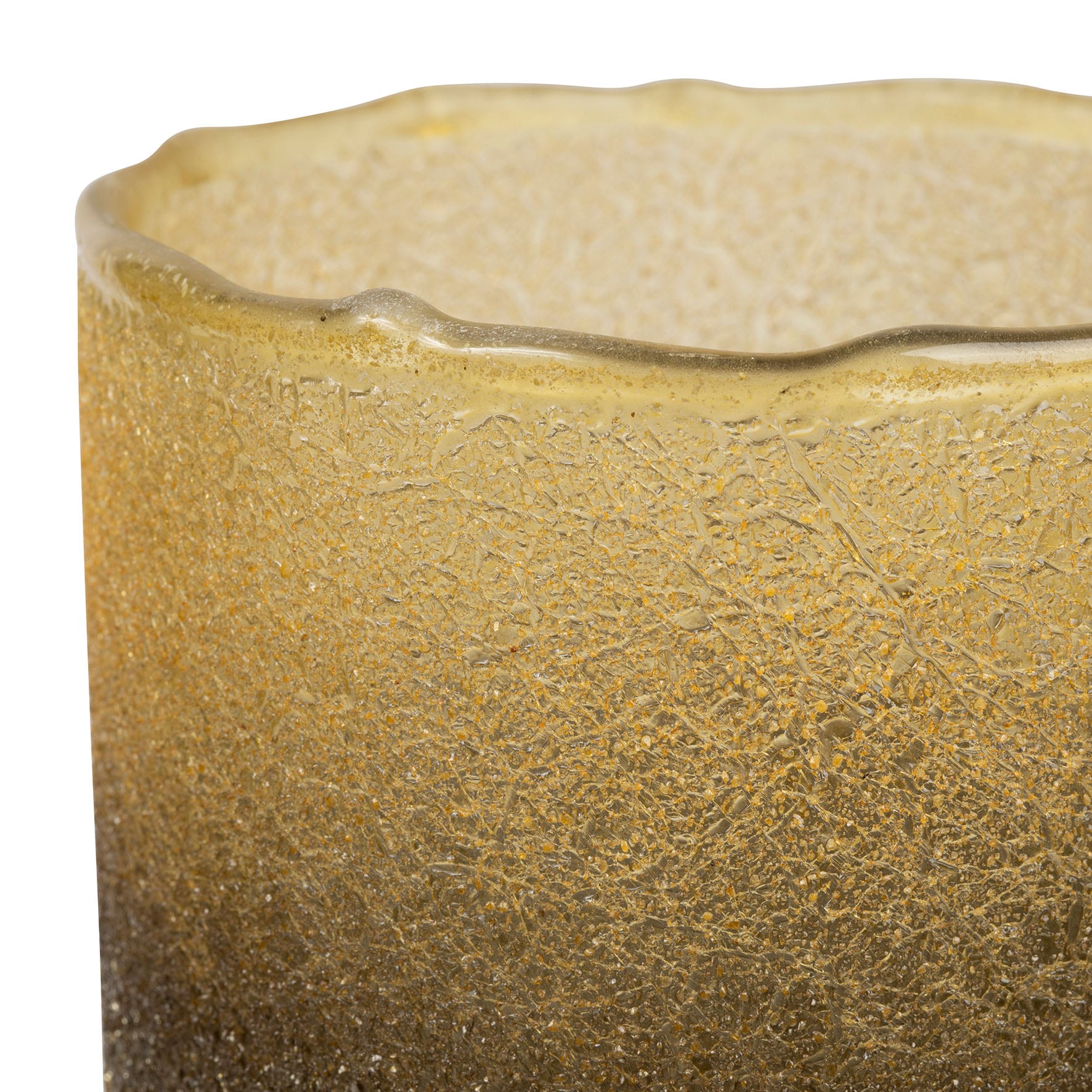 Porta candela – Oro con sfumature marroni
