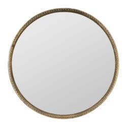 Vassoio dorato con specchio – Grande