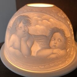 Starlight Angelo in porcellana “Biscuit”