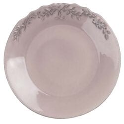 6 Piatti piano in ceramica – Rosa