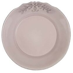 6 Piatti fondo in ceramica – Rosa