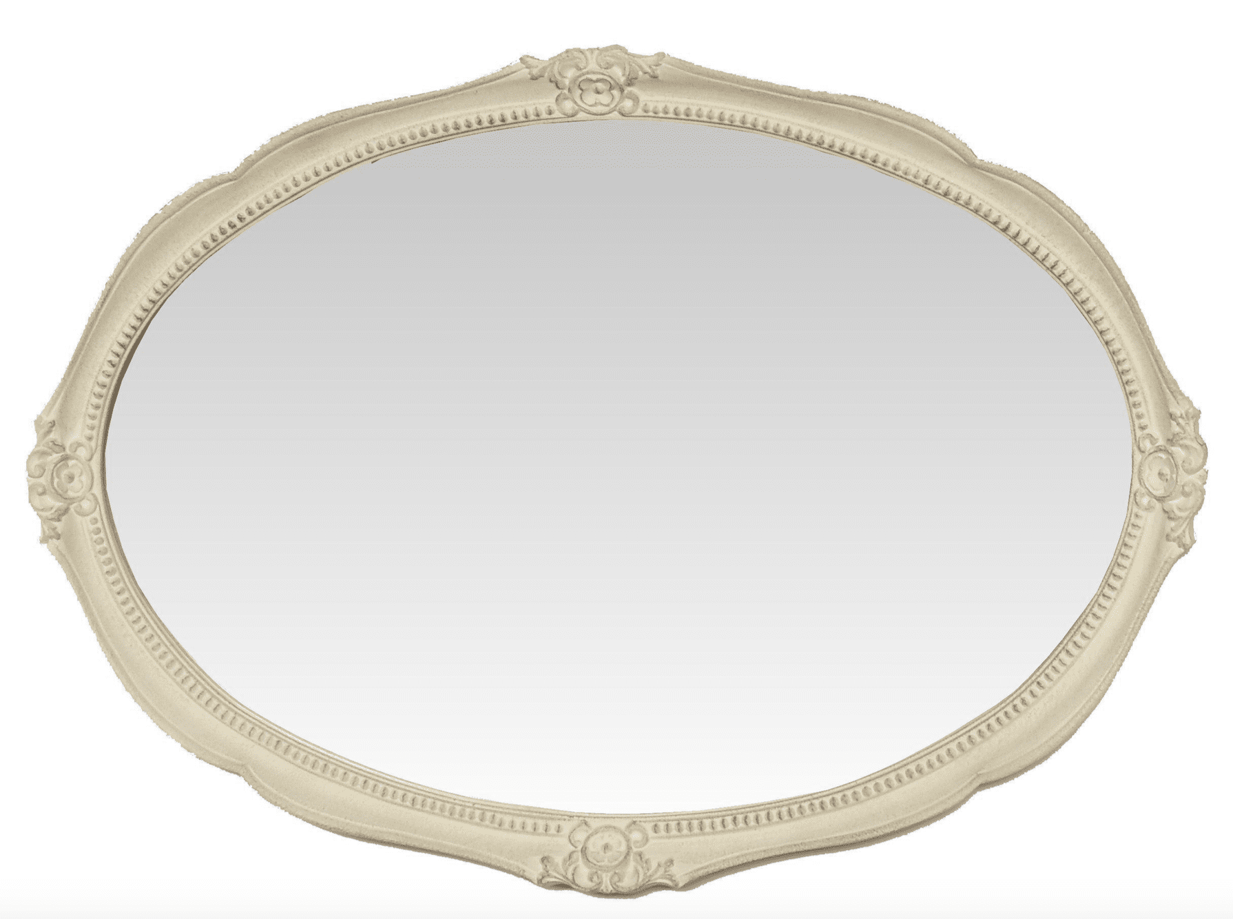 Specchio Ovale grande – Beige