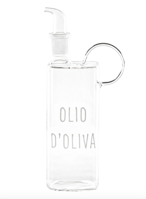 Oliera in vetro borosilicato “Olio di Oliva”- 400ml