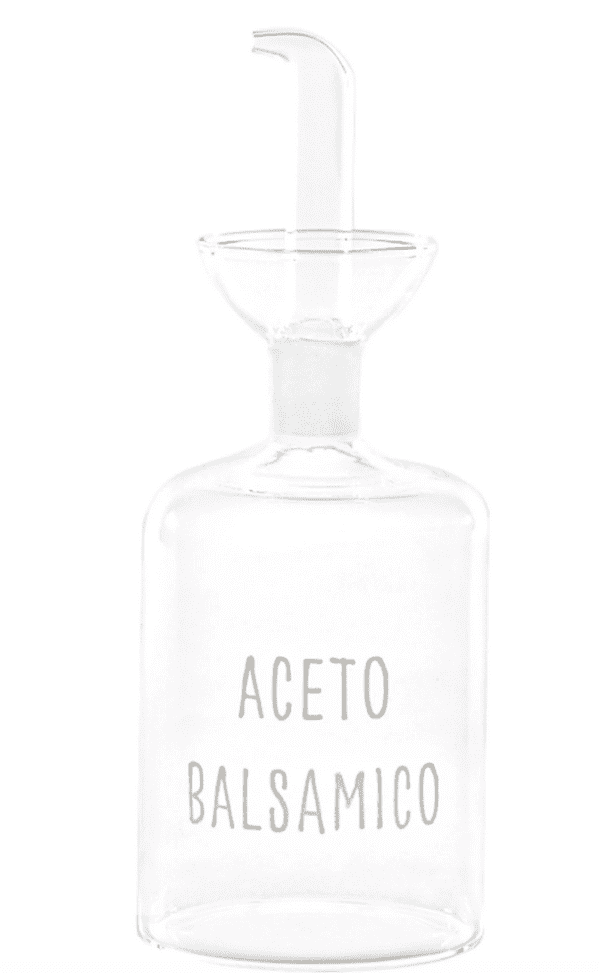 Bottiglia “aceto balsamico” in vetro borosilicato