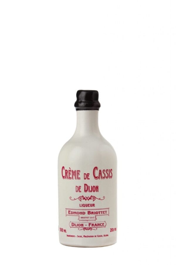 Crème de Cassis de Dijon in bottiglia di ceramica