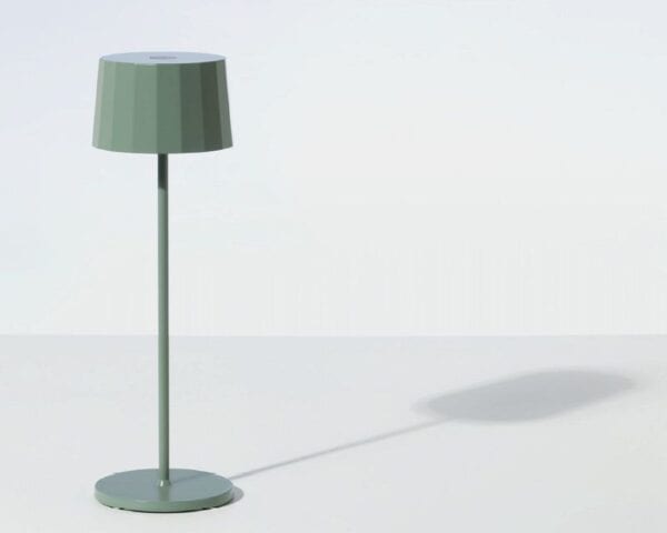 Piccola lampada da tavolo al Led – Verde Salvia