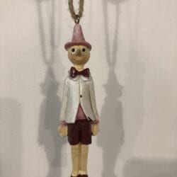 Pendente Pinocchio Marionetta Rosa – Piccolo