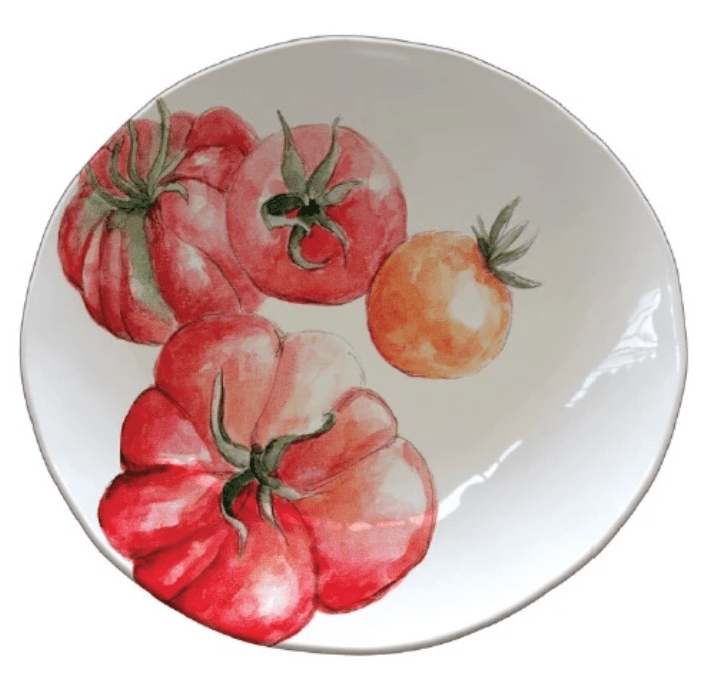 Insalatiera in ceramica decoro Pomodori