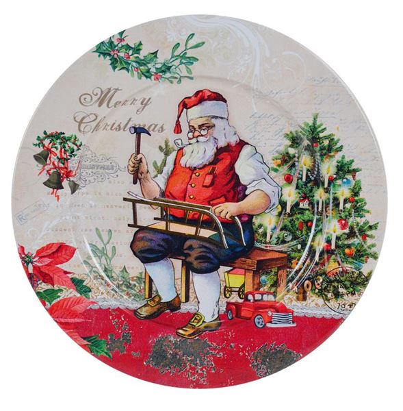 Sottopiatto Natalizio – Babbo Natale