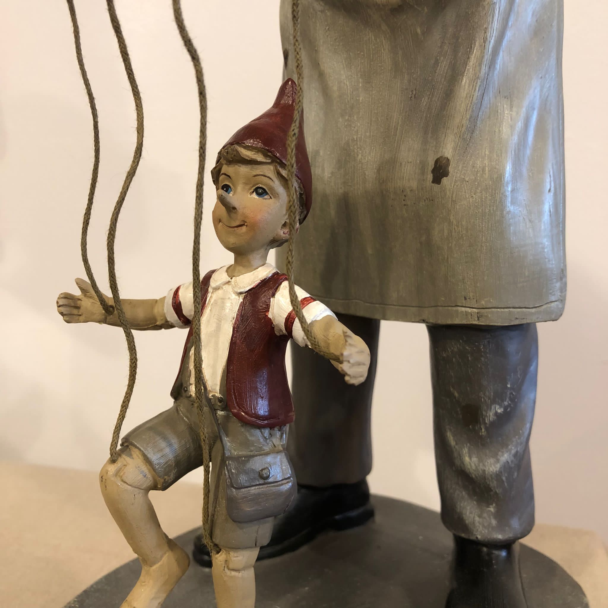 Addobbo Vintage – Geppetto con Pinocchio