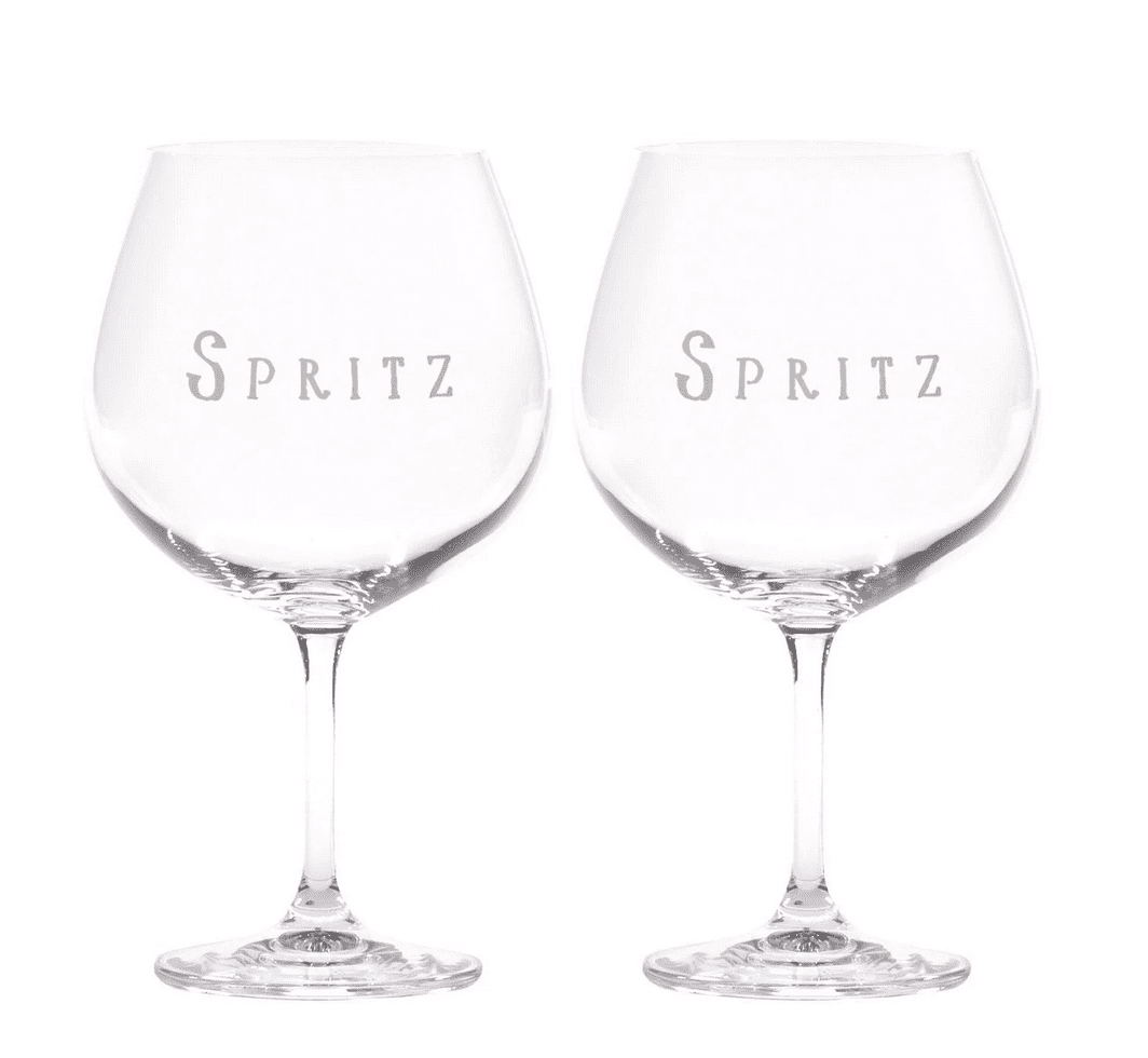Set di 2 Calici cocktail – Scritta “Spritz”