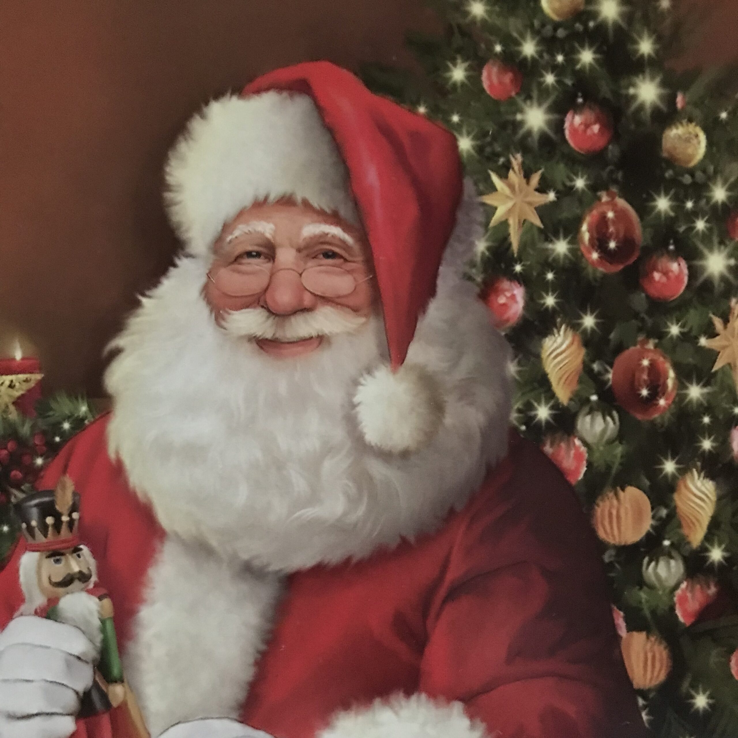 Sottopiatto Natalizio – Babbo Natale