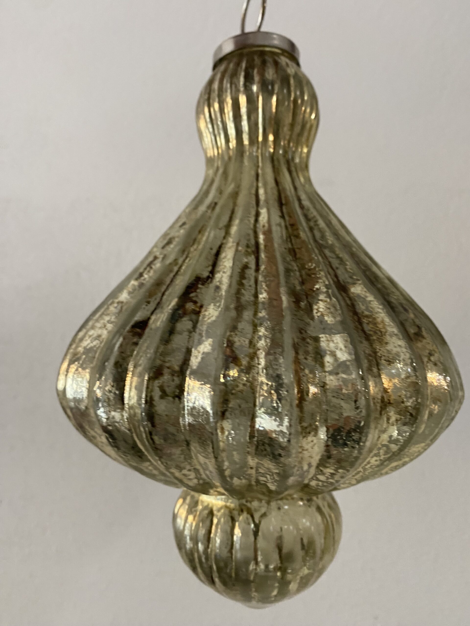 Palla-decoro in vetro oro antico(grande)