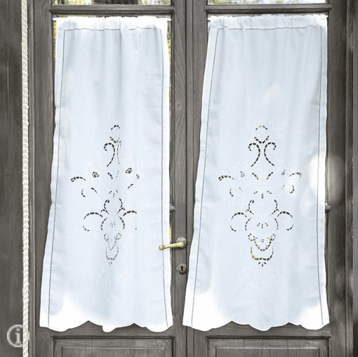 Set 2 tende Blanc Mariclò serie “Affetto” 60 x 120cm