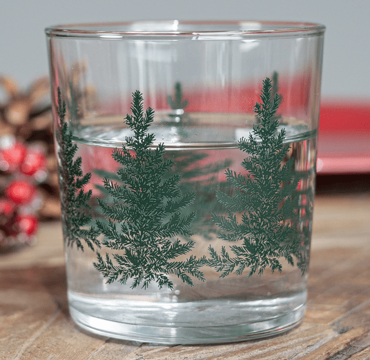 Bicchiere Acqua decoro “Albero di Natale”SIMPLE DAY