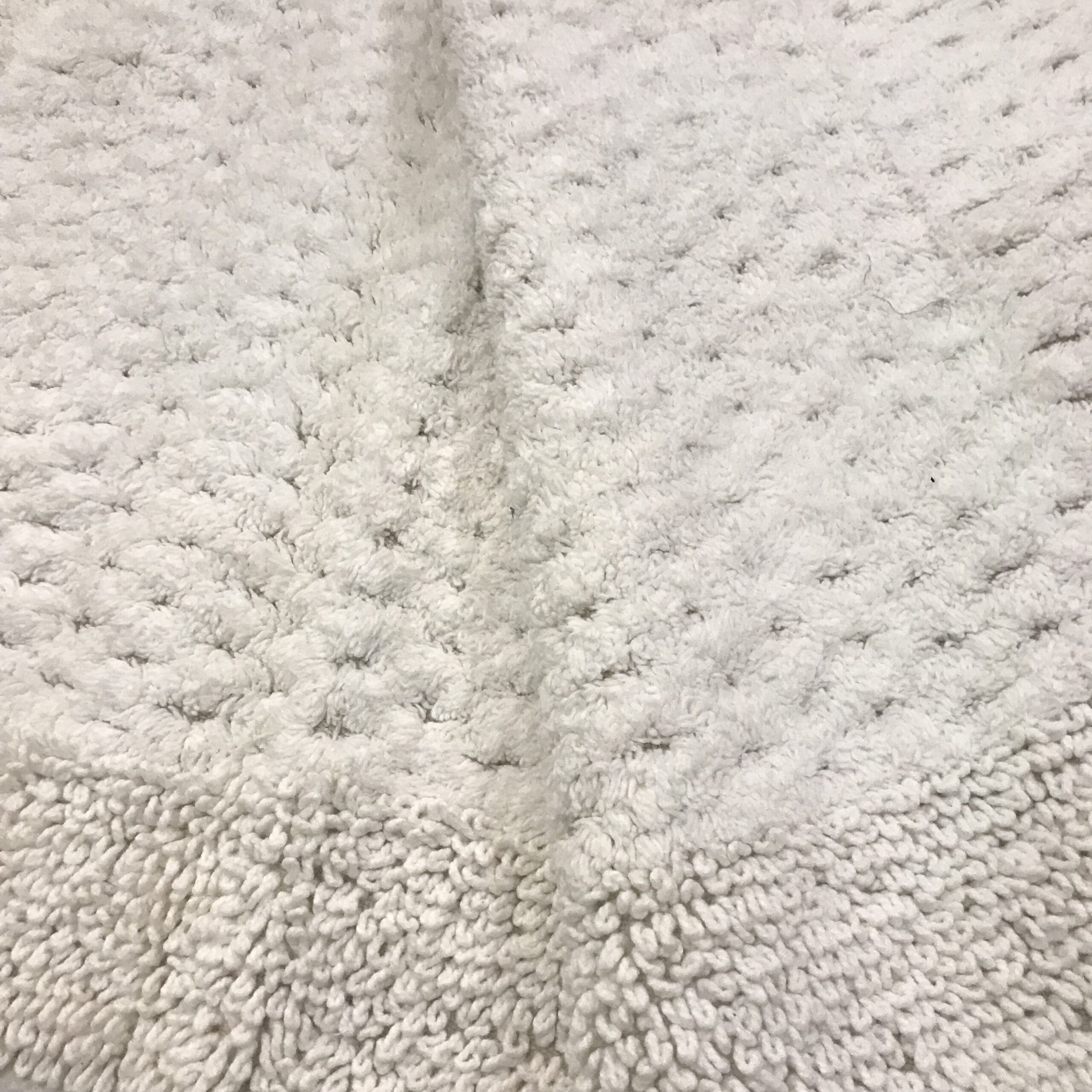 Grande tappeto da bagno Bianco
